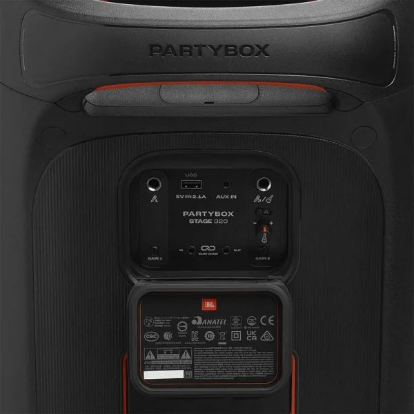 اسپیکر چمدانی JBL مدل PARTYBOX STAGE 320 - مشکی (گارانتی 18 ماهه گلدیران) - Image 10