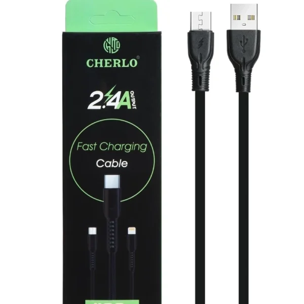 کابل شارژ فست اندروید CHERLO - Image 2