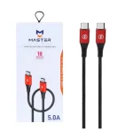 کابل شارژ فست MASTER Type-C to Type-C مدل ETM 002 - Image 4