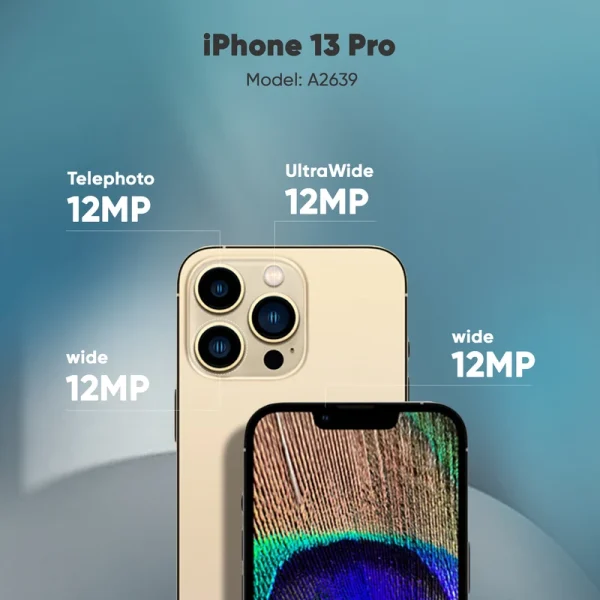 گوشی اپل مدل iPhone 13 Pro حافظه 256 گیگ CH آبی (کار کرده) - Image 17