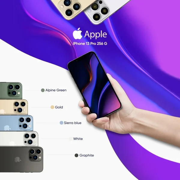گوشی اپل مدل iPhone 13 Pro حافظه 256 گیگ CH آبی (کار کرده) - Image 15