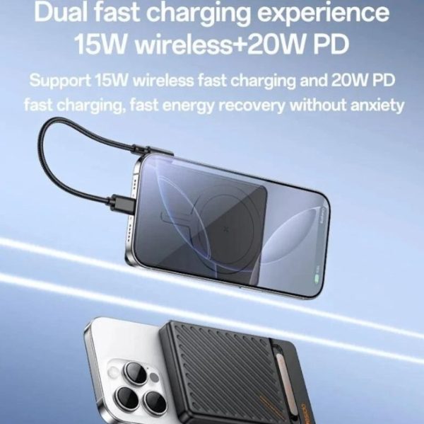 پاوربانک Yesido 5000mAh مدل YP77 - مشکی (گارانتی 18 ماهه) - Image 4