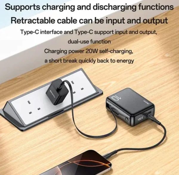 پاوربانک Yesido 10000mAh مدل YP70 - مشکی (گارانتی 18 ماهه) - Image 3