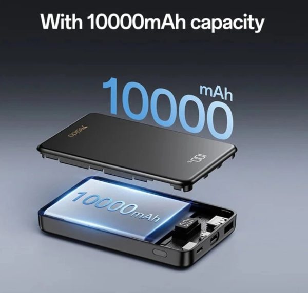 پاوربانک Yesido 10000mAh مدل YP75 - مشکی (گارانتی 18 ماهه) - Image 5