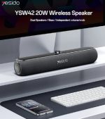 اسپیکر بی سیم Yesido مدل YSW42 - مشکی (گارانتی 18 ماهه) - Image 4