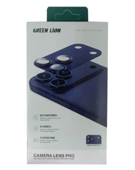 محافظ لنز Green Lion مدل iPhone 17 Pro Max - سرمه ای - Image 3