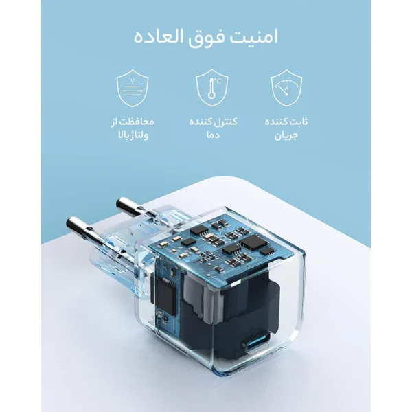 شارژر دیواری PD و فست تک پورت ANKER مدل A2149L23 20W - Image 12