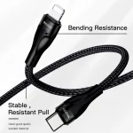 کابل شارژ پاوربانک PD و فست yesido Type-C To Lightning مدل CA82 - Image 5