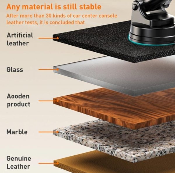 هولدر گوشی موبایل پایه دار Yesido مدل C173 - مشکی - Image 9