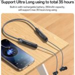 هندزفری گردنی بلوتوثی Yesido مدل YSP30 - مشکی (گارانتی 18 ماهه) - Image 6