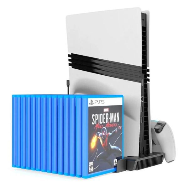 استند TSCO PS5 مدل War Vault TGS16 - مشکی (گارانتی 18 ماهه) - Image 5