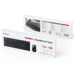 کیبورد و ماوس باسیم Yesido مدل KB18 - مشکی (گارانتی 18 ماهه) - Image 5