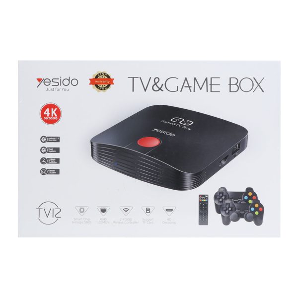 جعبه تلویزیون و بازی یسیدو مدل TV & GAME BOX TV12 - Image 3