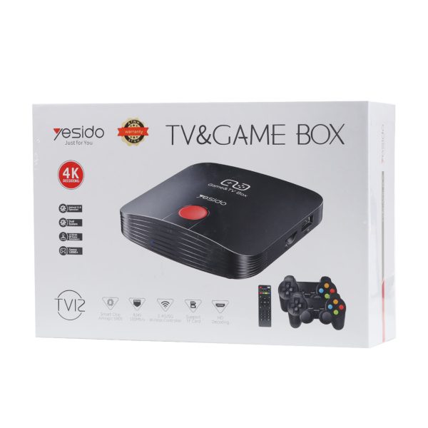 جعبه تلویزیون و بازی یسیدو مدل TV & GAME BOX TV12 - Image 2