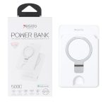 پاوربانک وایرلس PD و فست شارژ Yesido مدل YP73 سفید