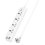 چندراهی برق هوشمند 2 متری 4 خانه یسیدو مدل MC18