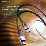 کابل شارژ فست Yesido Type-C to Type-C مدل CA156 - Image 3
