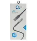 کابل شارژ Type-C کنفی اکسیژن مدل LX8 - مشکی - Image 3