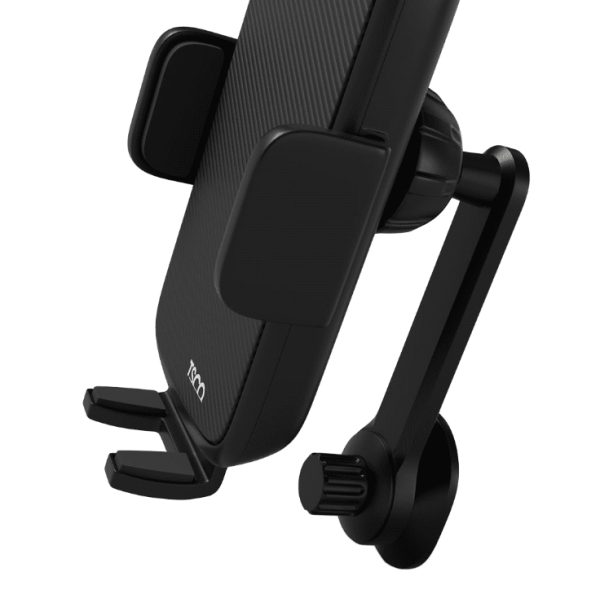 هولدر گوشی موبایل دریچه کولری TSCO مدل THL 1218 - مشکی - Image 3