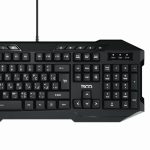 کیبورد باسیم TSCO مدل TK 8042 - مشکی - Image 3