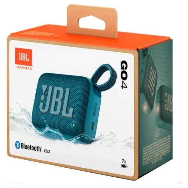 اسپیکر بلوتوثی JBL مدل GO4 - آبی (گارانتی + بیمه) - Image 8