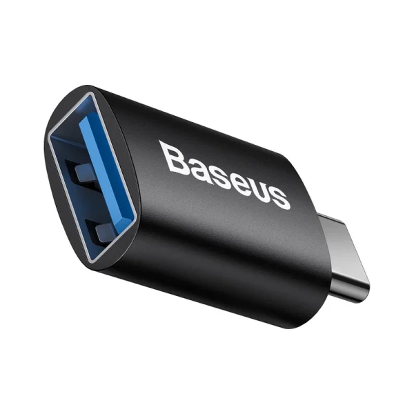 تبدیل Type-C To USB3.1 بیسوس مدل Ingenuity Series مشکی - Image 2