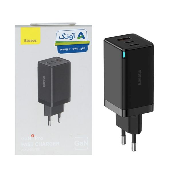 شارژر دیواری باسئوس مدل Gan Pro CCGAN65E5 - Image 6