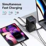 شارژر رومیزی بیسوس مدل PowerCombo Tower PowerStrip - Image 10