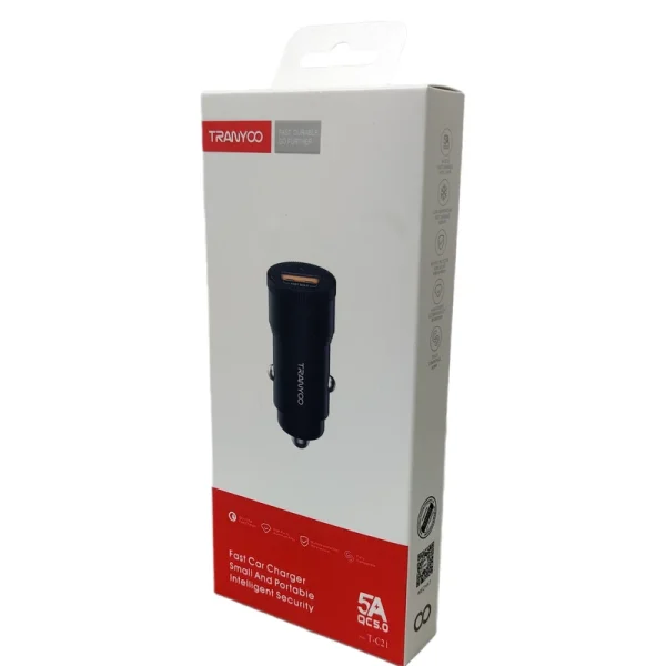 شارژر فندکی 18 وات ترانیو مدل T-C21 - Image 4