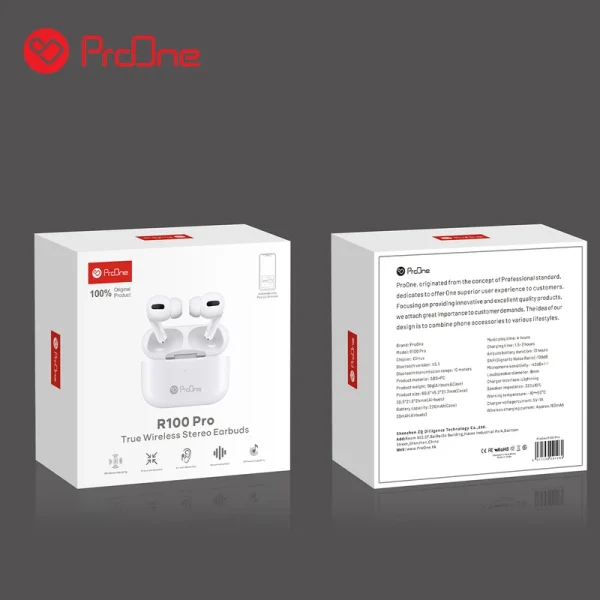 هدفون بلوتوثی پرووان مدل R100 Pro - Image 7