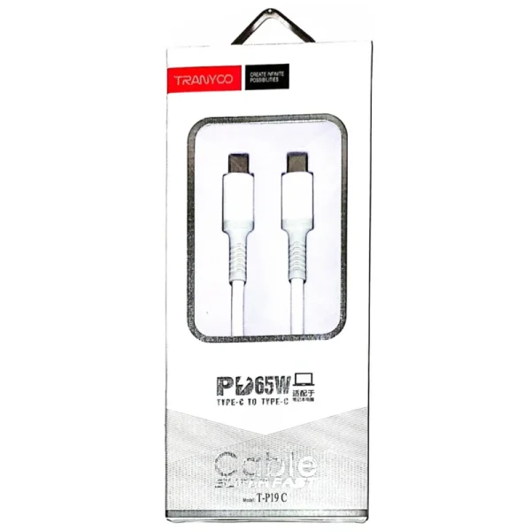 کابل تبدیل USB-C به USB-C ترانیو مدل T-P19 C - Image 2