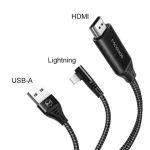 کابل تبدیل لایتنینگ به HDMI مک دودو مدل CA-6400 - Image 3