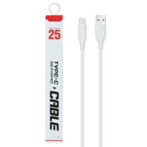 کابل شارژ فست پاوربانک Type-C ترانیو مدل T-S18C