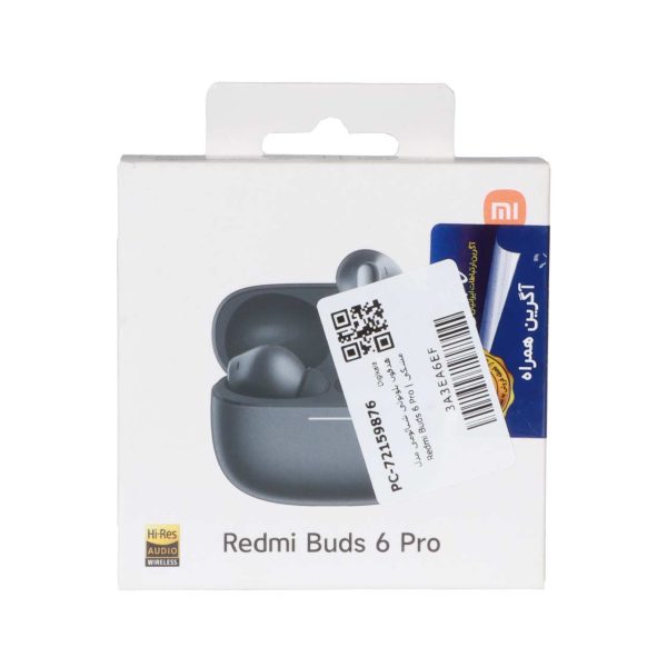 ایرفون بی سیم شیائومی مدل Redmi Buds 6 Pro مشکی - Image 6