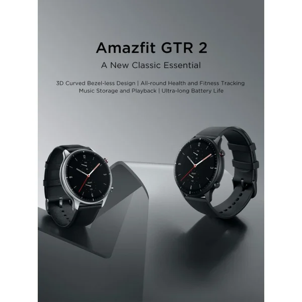 ساعت هوشمند AmazFit GTR 2 مدل A1952 مشکی - Image 9