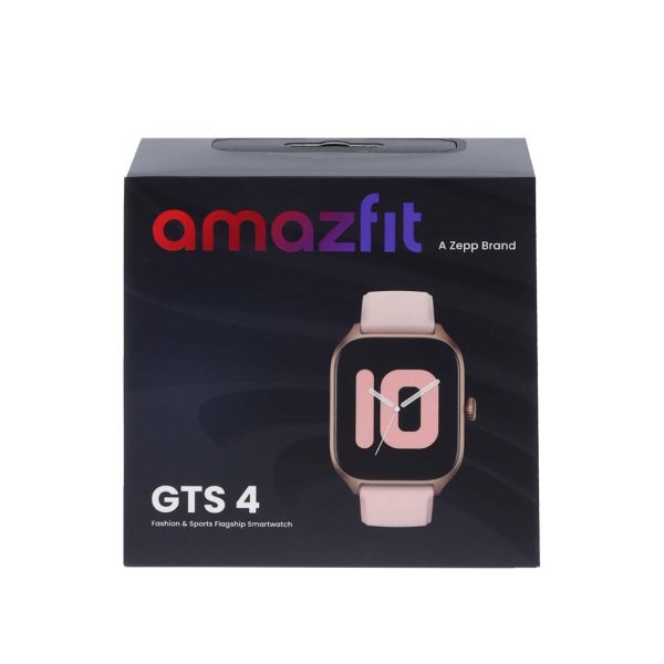 ساعت هوشمند AmazFit GTS 4 مدل A2168 رزگلد (گارانتی 6 ماهه شرکتی) - Image 4