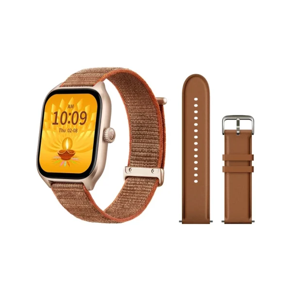 ساعت هوشمند AmazFit GTS 4 مدل A2168 قهوه ای (گارانتی 6 ماهه شرکتی) - Image 4