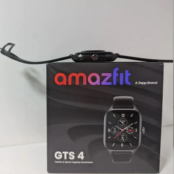 ساعت هوشمند AmazFit GTS 4 مدل A2168 مشکی - Image 4