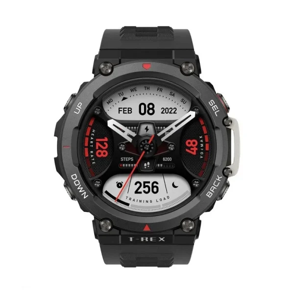 ساعت هوشمند مدل AmazFit T-rex2 مدل A2170 خاکستری تیره - Image 2