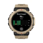 ساعت هوشمند مدل AmazFit T-rex2 مدل A2170 خاکی - Image 2