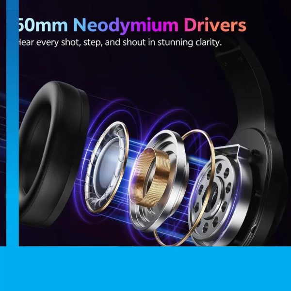 هدفون با سیم گیمینگ مدل QCY V200 - Image 5
