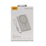 پاوربانک فست QCY مدل PBW10A نقره ای - Image 2