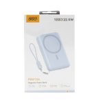 پاوربانک فست QCY مدل PBW10A آبی - Image 2