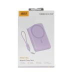پاوربانک فست QCY مدل PBW10A بنفش - Image 2
