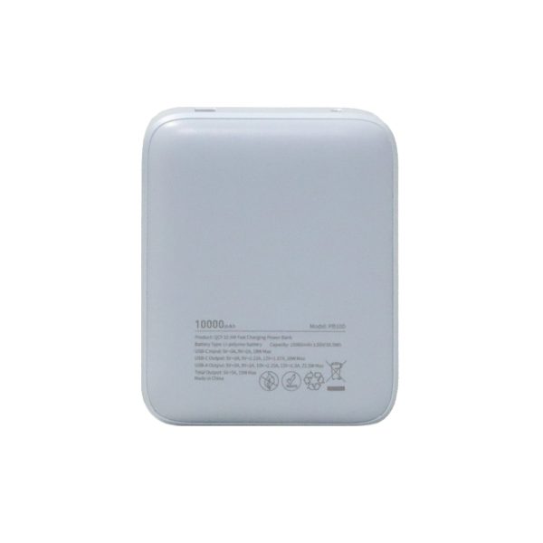 پاوربانک فست شارژ QCY مدل PB10D آبی - Image 4