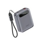 پاوربانک فست شارژ QCY مدل PB10D نقره ای
